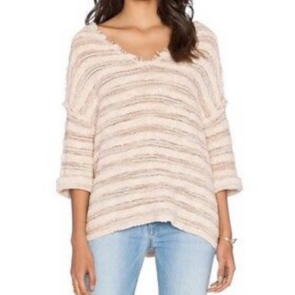 Free People Spells Trouble striped sweater